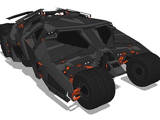 超精细汽车模型 超精细蝙蝠侠 装甲 汽车模型(2)